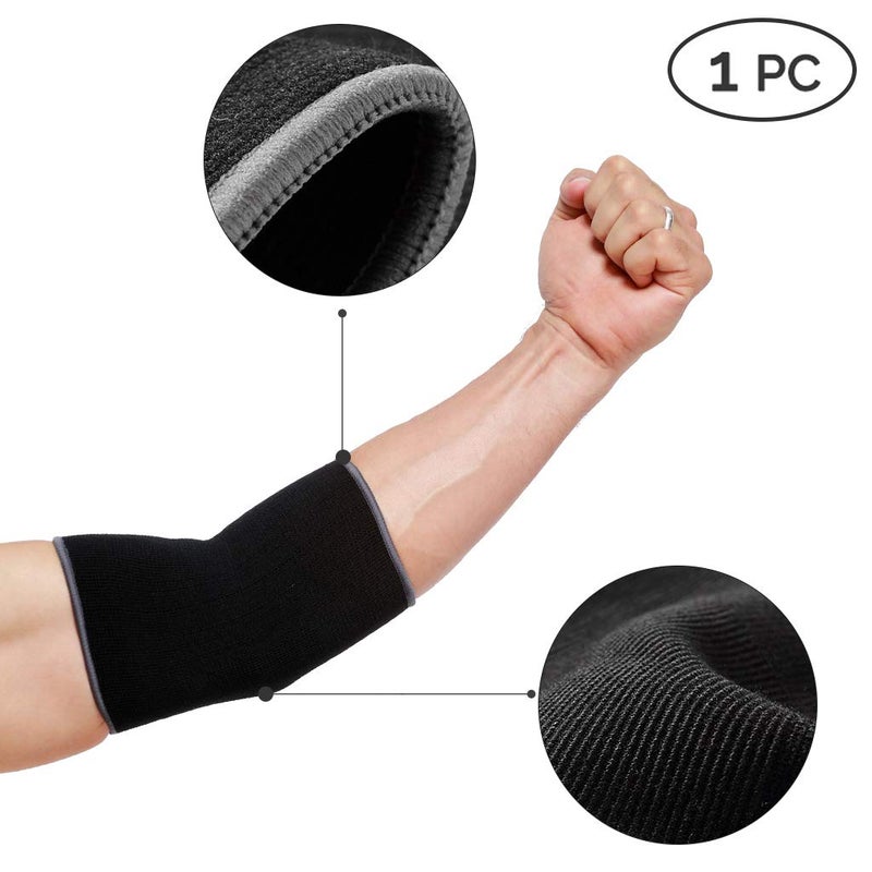 NeoTech Care Elbow Support Sleeve, 1 Unit, Black, Size Large - Image 4